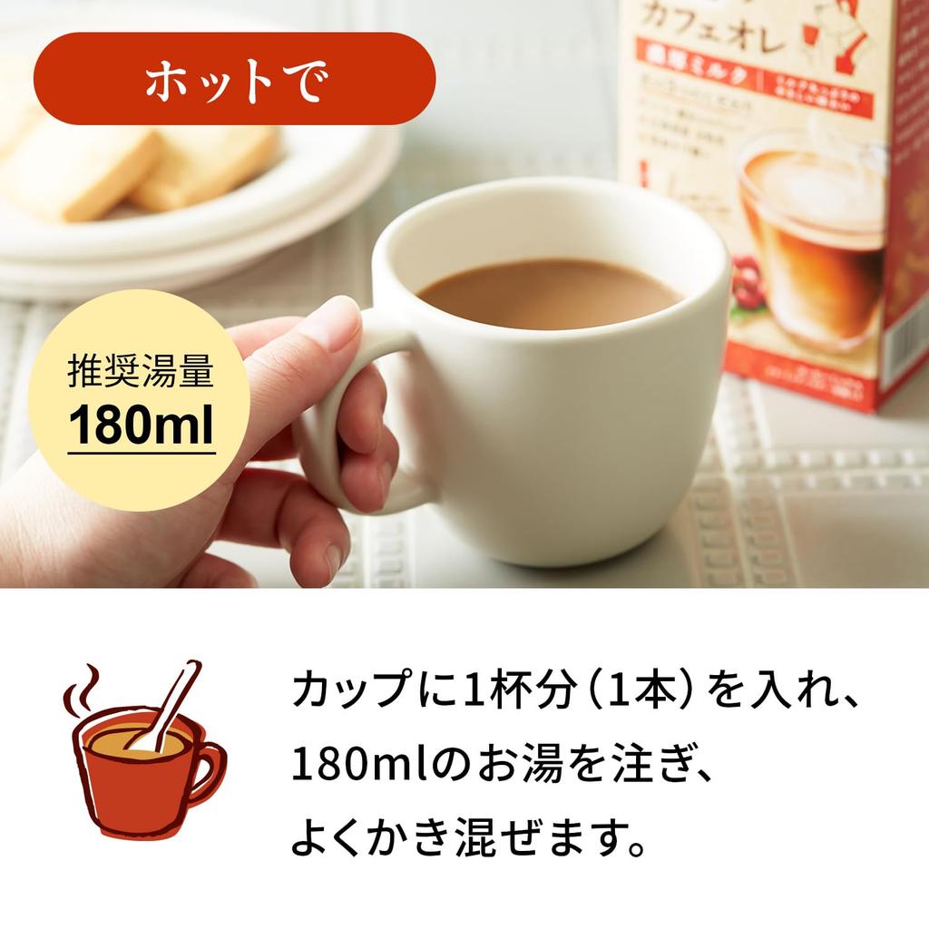 Cafe Au Lait Rich Milk 5P X 6 Takumi's