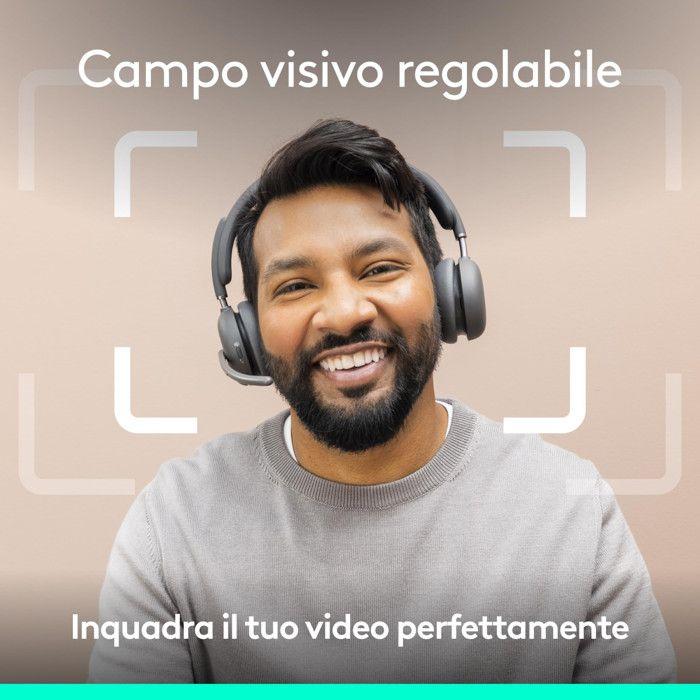 Webcam 4K - LOGITECH - BRIO 4K - 13 MP - USB-C - Autofocus
