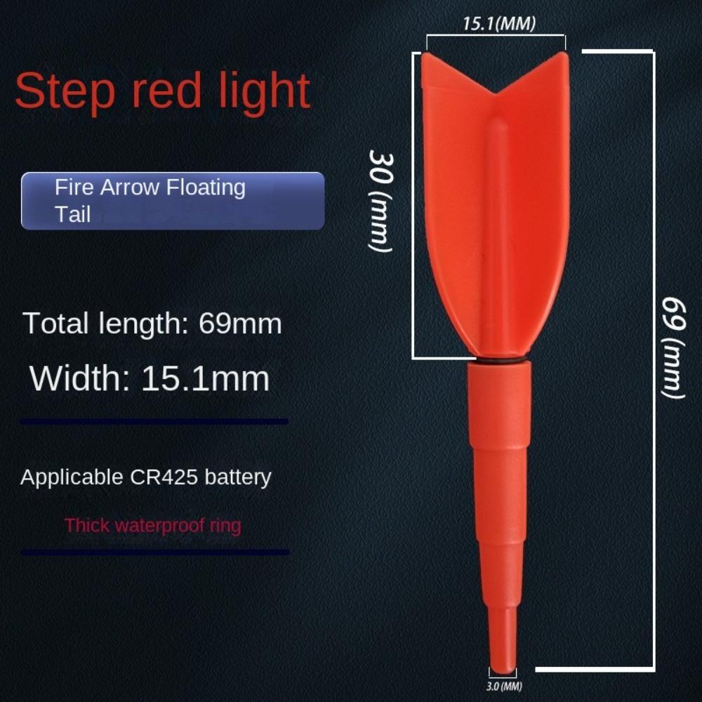 5pcs 2Color Fishing Rod Lighting Stick LED Night Tackle Electronic Pole Lamp Waterproof Fishing Luminous Stick Night Fishing
