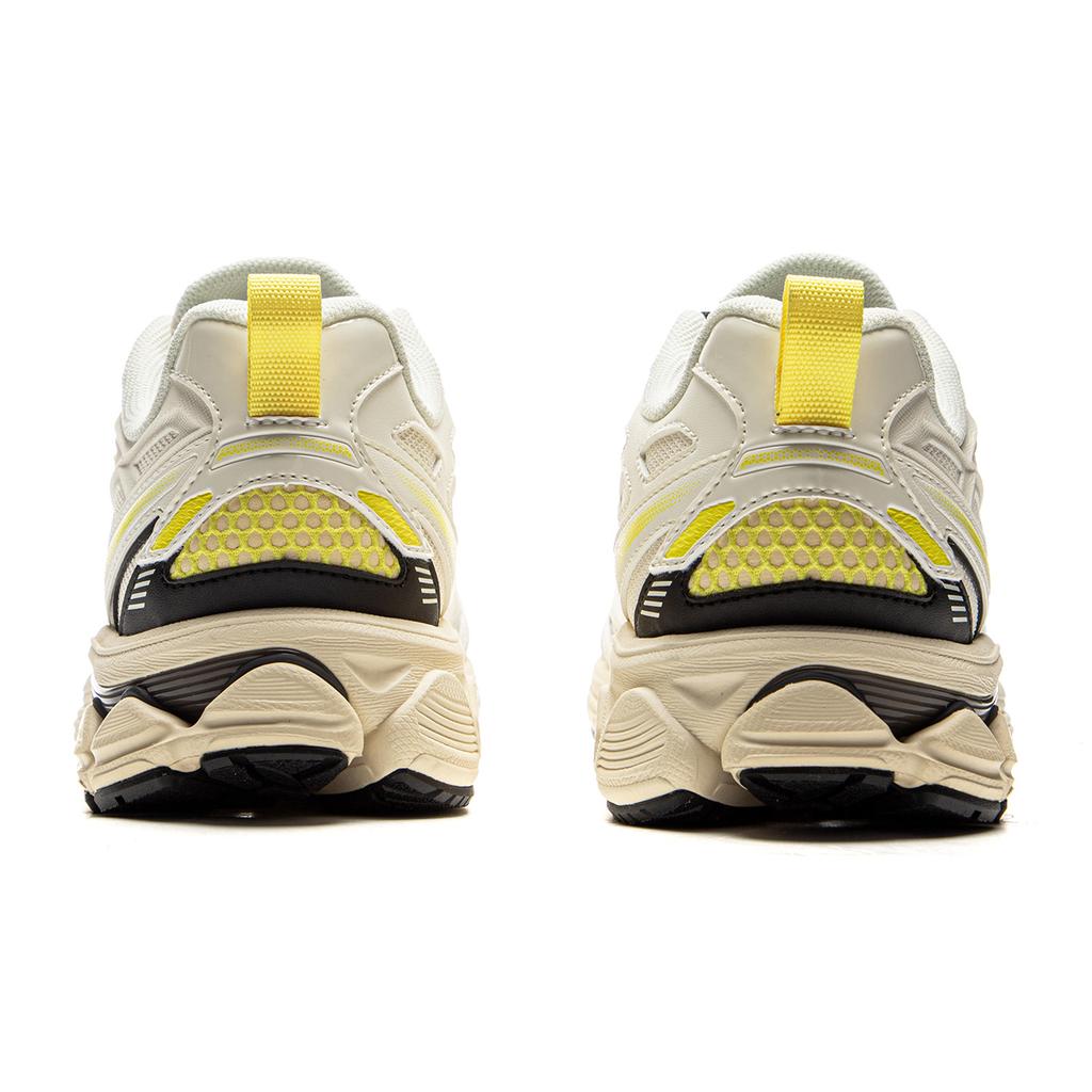 New LiNing Cushioning, Slip Resistant, Abrasion Resistant, Rebound Low Top Casual Running Shoes Men's Ecru ARXV001-3