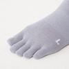 Gunze WASHIITO Washi Soft Elastic Separate Set of Same Color Socks, Yarn, Cuff, Knit, Five-Toe, 2,