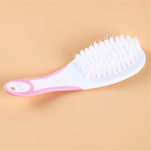 Baby Hair Brush and Comb Set for Newborns, Includes Baby Brush and Bristles, Perfect Baby Grooming Kit for Toddlers and Children, Red