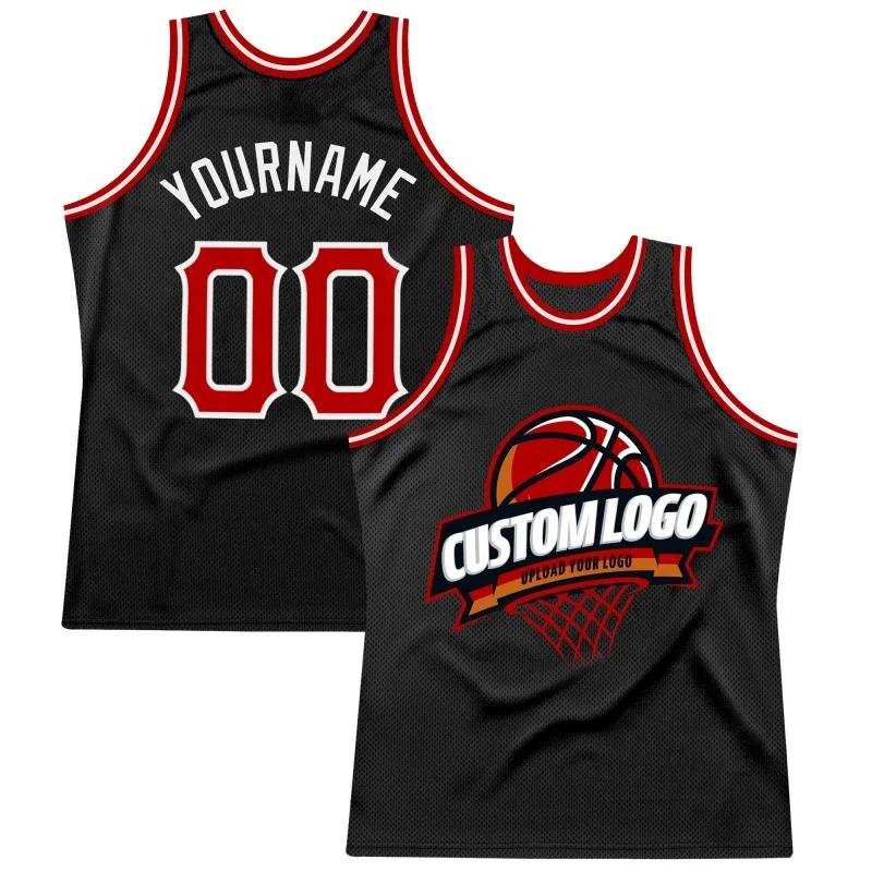 Customized Name Numbers Pattern Tank Tops For Men Fun Basketball  Tops