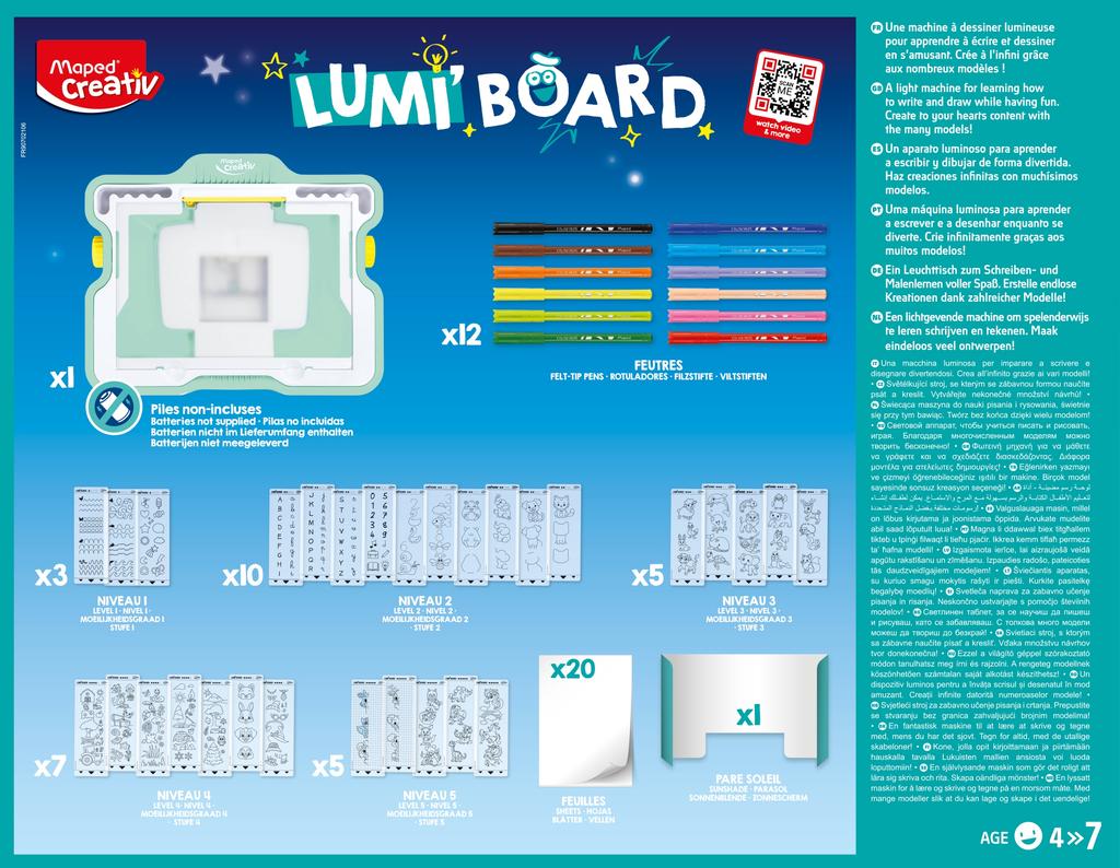 Maped Creativ Illuminated Tracing Board 1 Pc