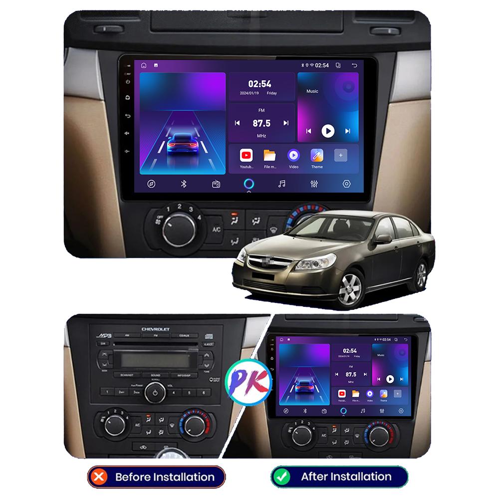 Android Car Radio For Chevrolet Epica 1 2006 - 2012 Multimedia Player Head Unit Stereo GPS Navigation BT WIFI 1+16GB