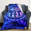 1pc FC Barcelona Soft Warm Throw Blanket Nap Blanket For Couch Sofa Office Bed Camping Travel,Comfortable
