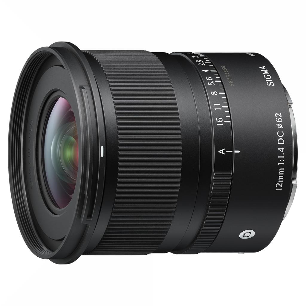 Sigma 12mm DC Lens for Sony Contemporary Mirrorless Cameras F1.4 E-Mount, Wide-Angle, APS-C
