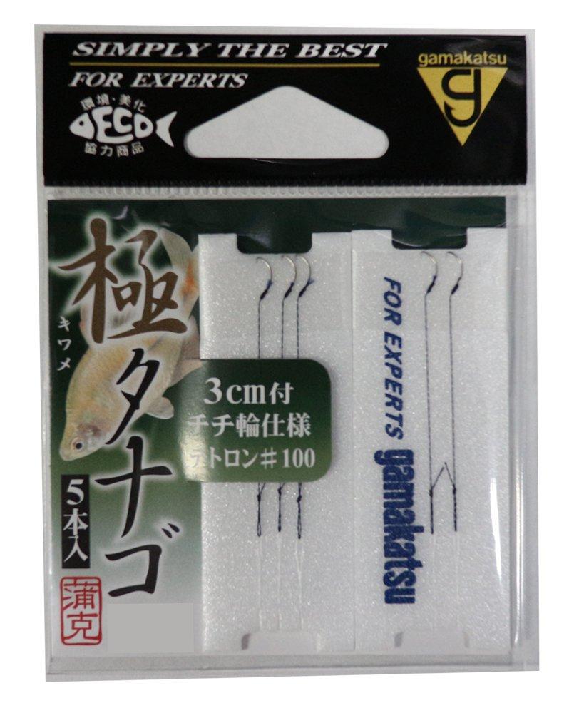 Gamakatsu Threaded Kiwame Tanago (Brown) Tetron #100. 11904-0-100-07 Harris: 100