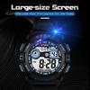 Kids Digital Watch Electronic Waterproof Multifunctional Display Fashionable LED Luminous for Student Sport