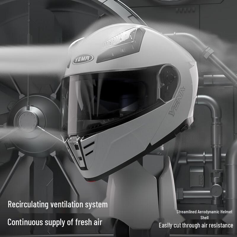 YEMA 932S Flip-Up Motorcycle Helmet