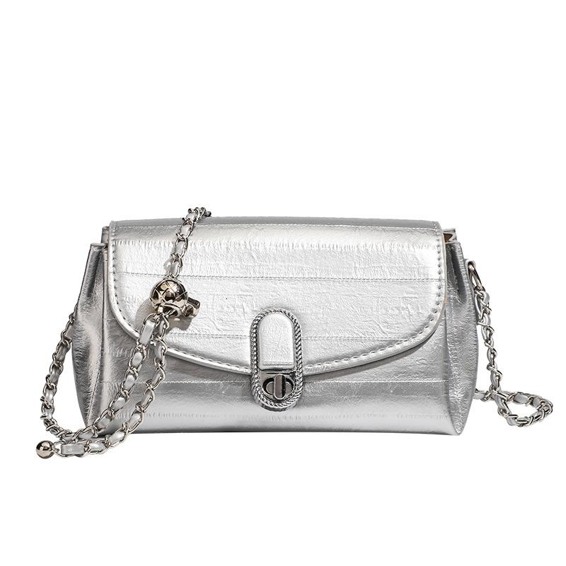 Summer Single-shoulder Crossbody Bag Niche Design High-end Fashionable Simple Versatile Small Square Bag