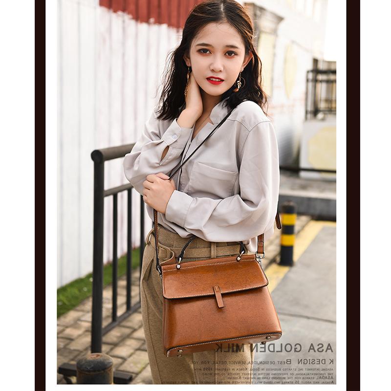 Women's Shoulder Bag Diagonal Small Bag Casual Fashion Leather Ladies Bag