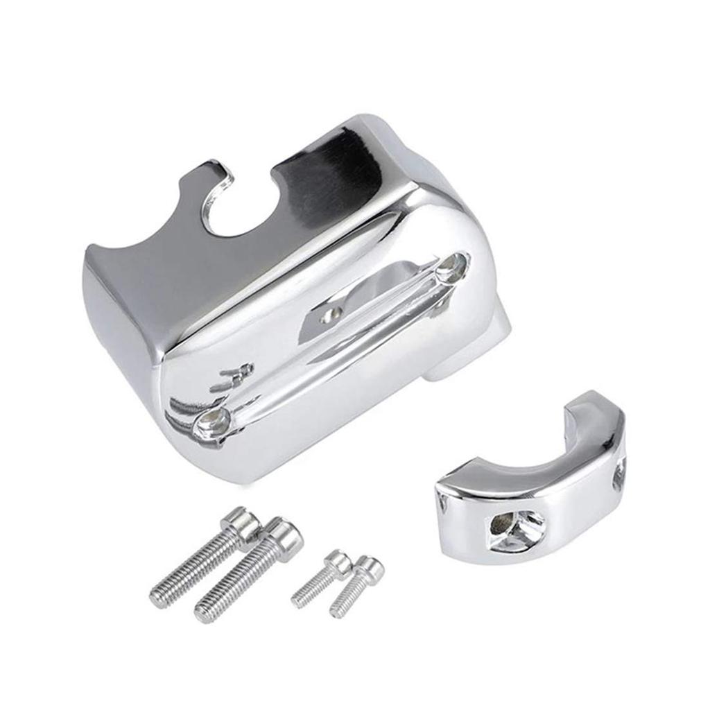 KMFCDAE CLOWICSR Brake Master Cover Cylinder Cover Chrome Plated Fit Dragster 400 650 1000