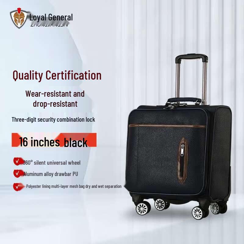 Portable Carry-On Spinner Suitcase 16 inches