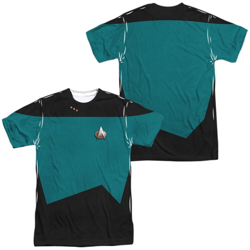 Star Trek TNG Science Uniform T-Shirt M