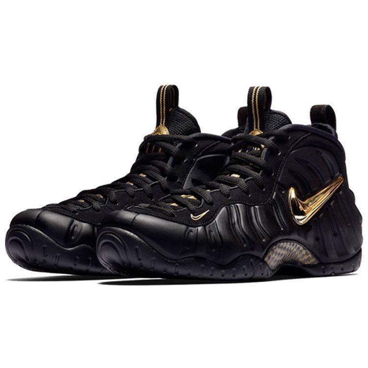 Nike Air Foamposite Pro 'Black Metallic Gold' 624041-009