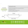 Сотейник чугунный Woll Nowo Titanium 32 см 5,5 л (832IL)