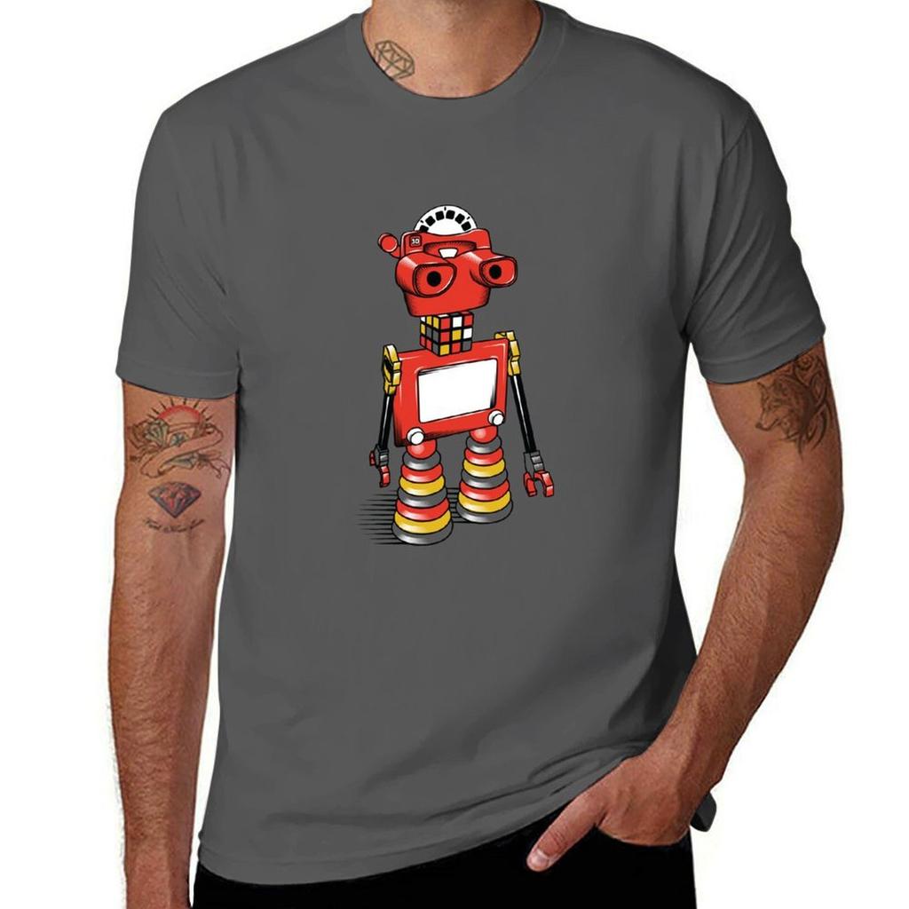 ViewBot 3000 TShirt Basic Daily Outfit Short Sleeve Tee