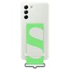 Samsung Case Ef-Gg990Tw S21 G990White/White Silicone Cover Strap