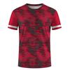 Einfache Mode Sport T-Shirts für Herren Sommer Outdoor Kurzarm Bedruckte T-Shirts Lässig Locker Laufen Fitness T-Shirts Oberteile