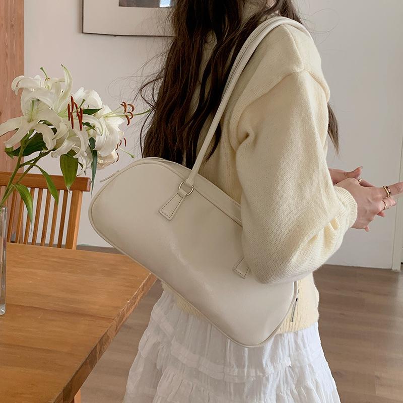 2025 Leisure Spring and Summer New Ballet Style Handheld Women's Bag Versatile Single Shoulder Underarm Bag