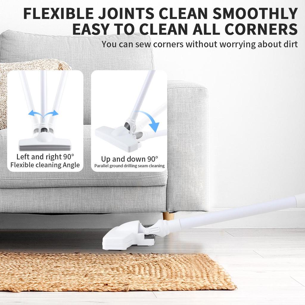 4-in-1 Wireless Handheld Vacuum Cleaner: 7.2V High Suction, Multi-Purpose for Home & Car