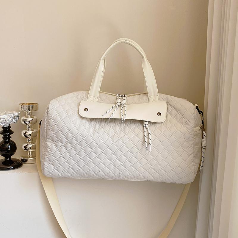 Carry On Travel Duffle Bag Nylon Waterproof Sports Gym Tote Bags For Women Large Capacity Storage Luggage Handbag