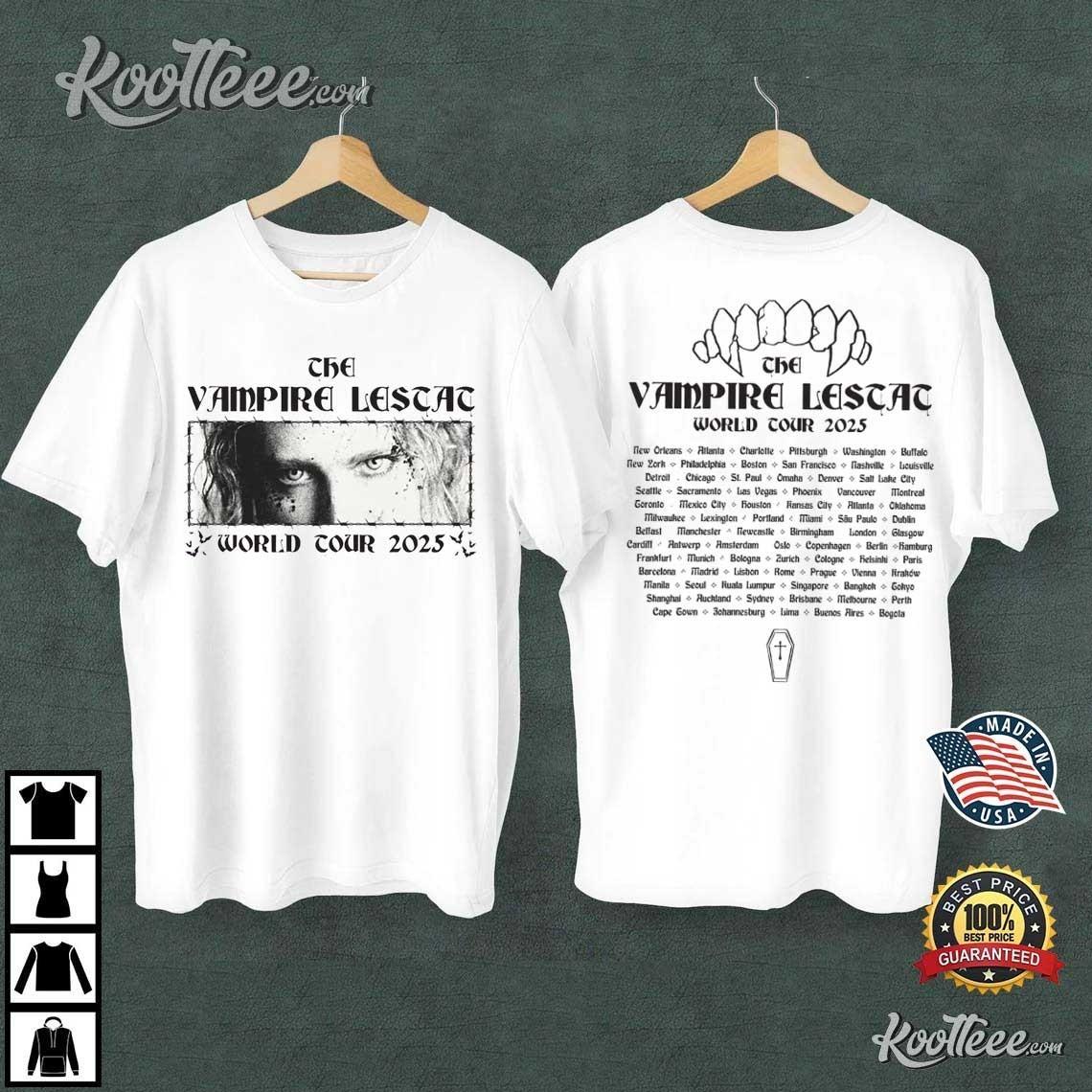 The Vampire Lestat World Tour 2026 T-Shirt All Size S-5XL S