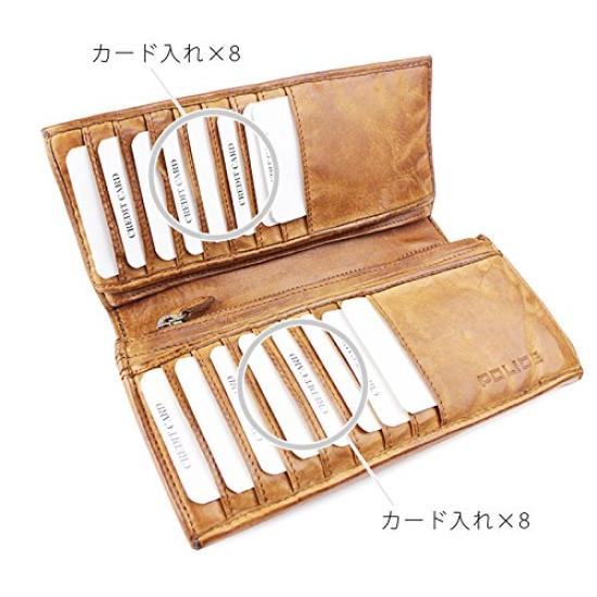 Police Long Wallet 0288 Lavare [01] Black