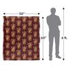 HARRY POTTER Gryffindor Wiederholungsdruck Decke