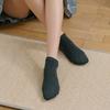 Women Solid Casual Cotton Short Socks Ladies Fashion Stripe Breathable Comfortable Ankle Socks