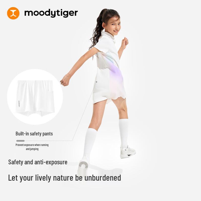 Moody Tiger Girls' Cool Summer Polo Sports Dress