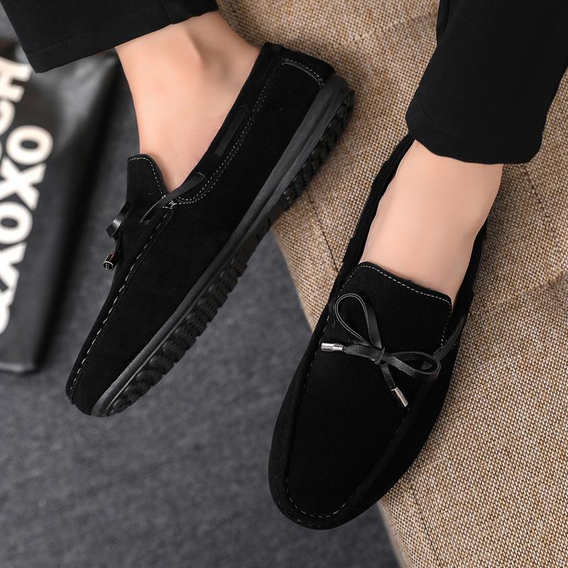 

Мужские дышащие летние туфли без застежек: Повседневный, модный и универсальный 43