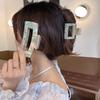 Elegant French Mermaid Acetate Large Claw Clip for Women's Hair