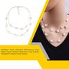 Fashion Pearl Choker Double Layer Sweater Chain European Style Girls Party Birthday Necklace Clothing Accessories
