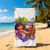 Animation D-Dora the Explorer Towel Towel Soft Pool Gift For Travel Gym Shower Cool Camping Quick Dry Sports  Large Beach Towel