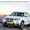 For BMW X3 F25 X4 F26 2014-2018 Glossy Double Slat Front Kidney Car Grille a Pair 2 Line Slat Car Accessories