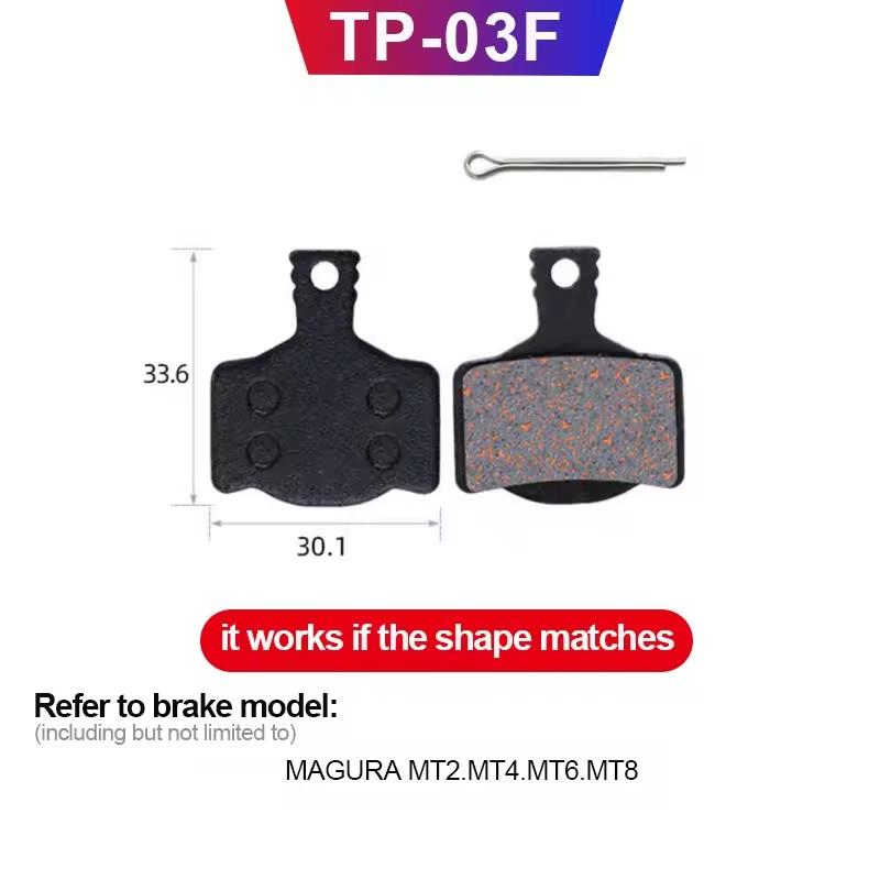 MTB Bicycle Hydraulic Disc Brake Pads For b01s SHIMANO SRAM AVID HAYES Magura ZOOM Cycling Bike Parts Semi-Metallic Brake Pad