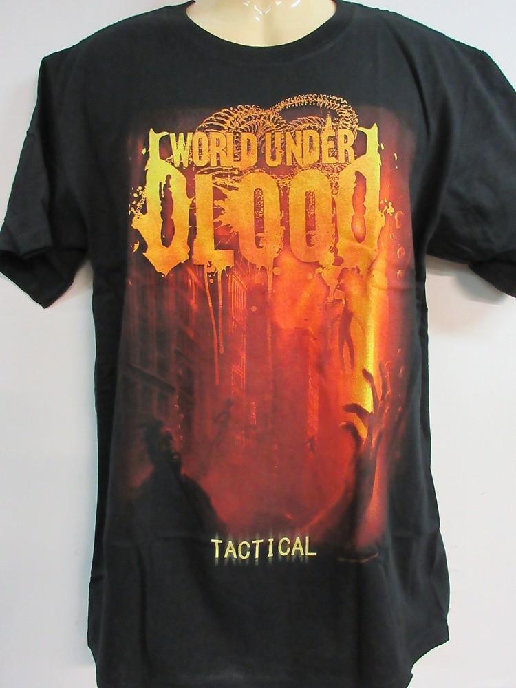WORLD UNDER BLOOD OFFICIAL MERCH 2011 BAND CONCERT MUSIC  EXTRA LARGE Unisex T-Shirt L