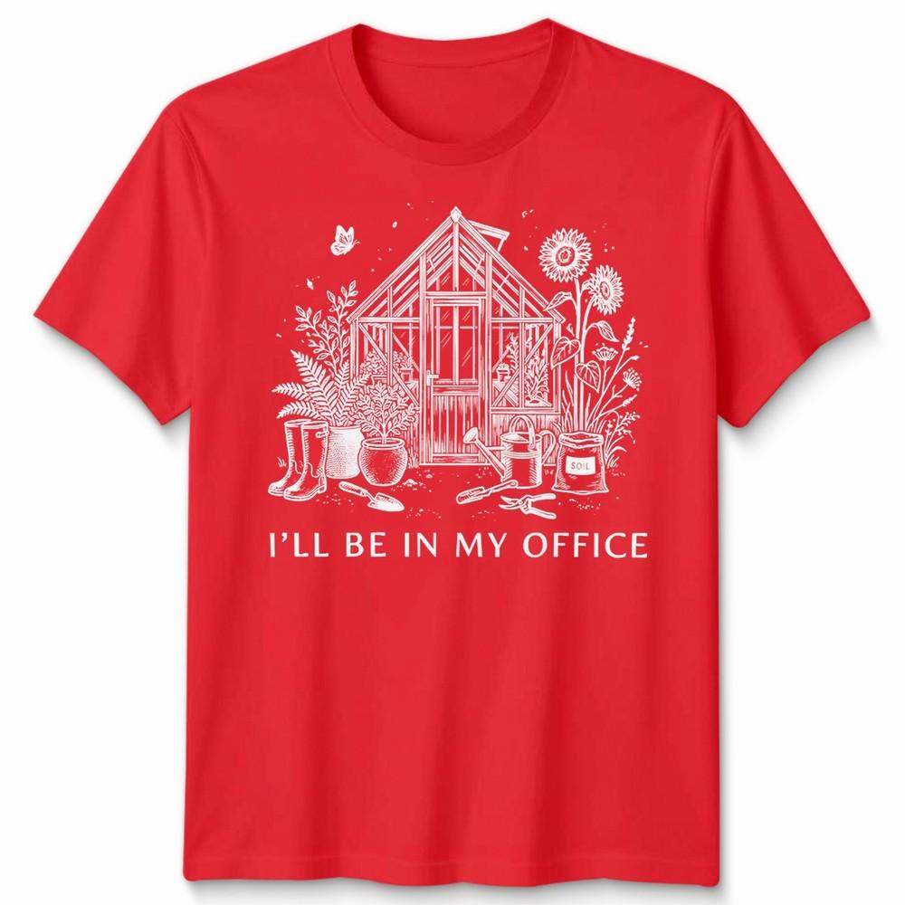 Greenhouse Gardening Unisex T Shirt Plant Lover Tee Mum Top Gardening Humor Gift