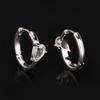White Topaz Pear Earrings 925 Sterling Silver Rhodium Fine Jewelry Gift for Her