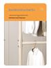 Double Layer Floor Standing Clothes Rack for Bedroom and Balcony
