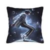MJ Pop King Square Pillow Case Cushion Cover Custom Polyester Decorative Pillowcase for Sofa Cm