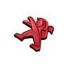 2.9x3.1cm Metal Alloy Sticker Car Steering Wheel Center Badge for Peugeot 308 307 408 208 508 3008 2008 5008 Emblem Accessories