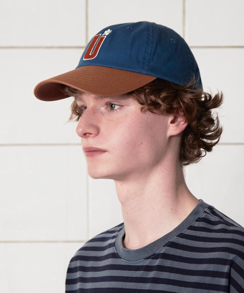 UNALLOYED U Logo Two-Tone Cap / Blue