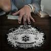 Dowsing Divinations Mat Mouse Pad Eye Pattern Rubber Tablecloth Desk Decoration Tarots Card Pad for Party Board Game