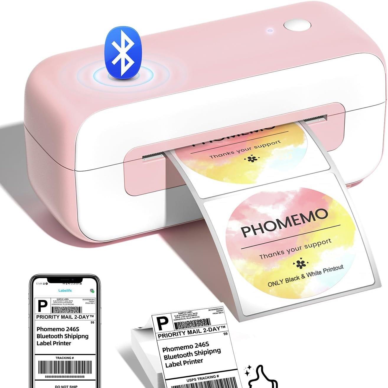 

Bluetooth Термопринтер Phomemo - Без чорнила для накладних та штрих-кодів