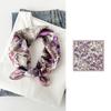 53 Einfacher Crêpe Satin Seidenschal Seide High-End Nationaler Stil Druck 100% Maulbeerseide Seide Luxus Seiden-Quadrat-Schal Damen-Schal