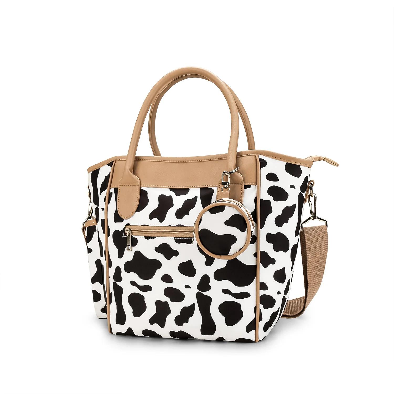 

Принтованная многофункциональная сумка для мамы, сумка-кроссбоди на одно плечо для мамы, дорожная сумка для бутылочек для мамы и малыша, термоизоляция, легкий вес