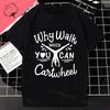 Why Walk When You Can Cartwheel Tumbling Funny Girl Gift Tshirt Pure Cotton Shortsleev Outdoor Clothing Y2k Top